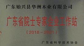 喜訊！華洲木業(yè)獲批建立廣東省院士專家（企業(yè)）工作站